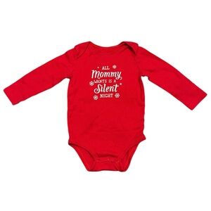 All Mommy Wants is a Silent Night Onesie